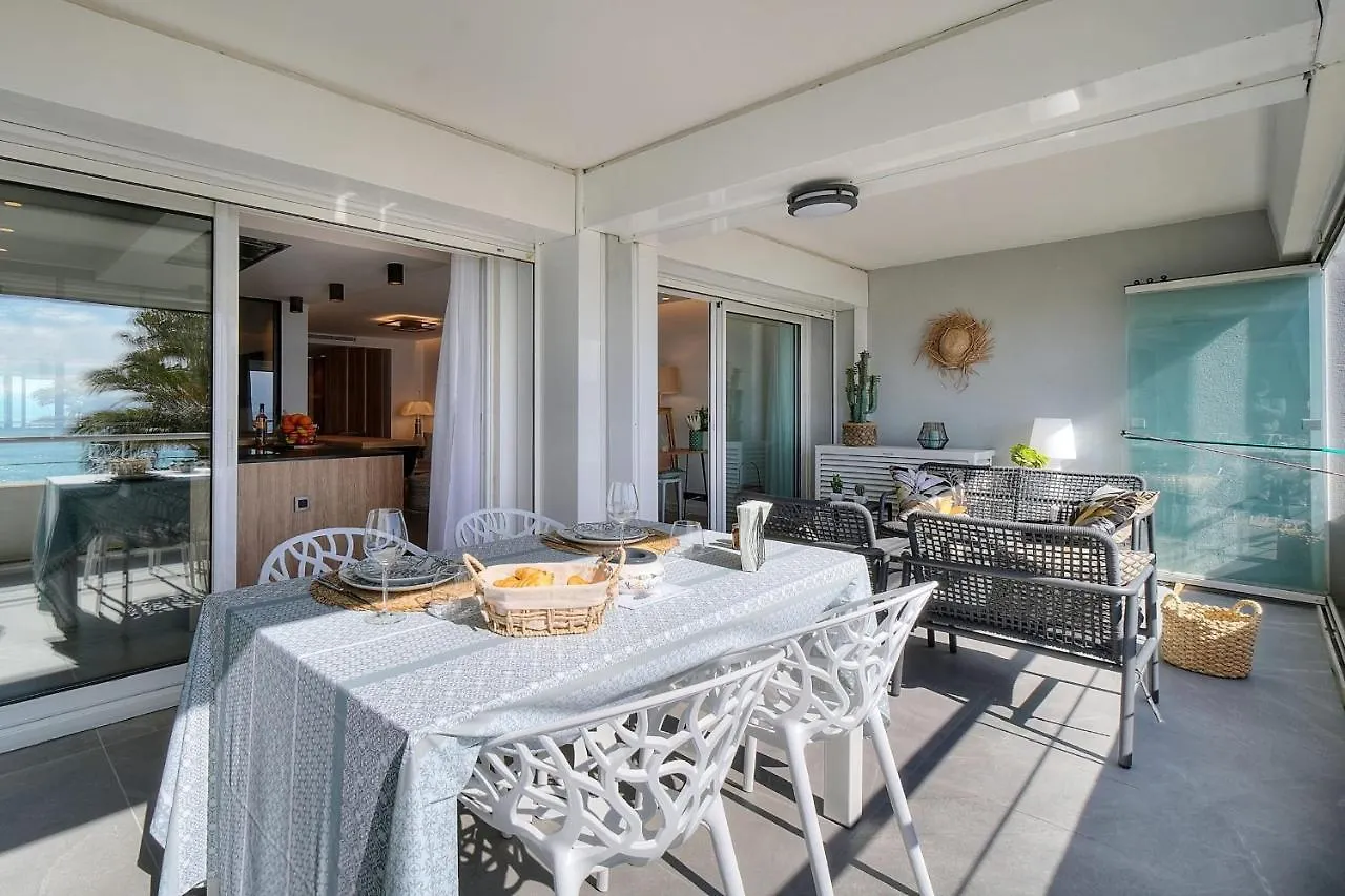Cannes Luxury Rental - Stunning Sea Front Apartment Villeneuve-Loubet 0*,  France